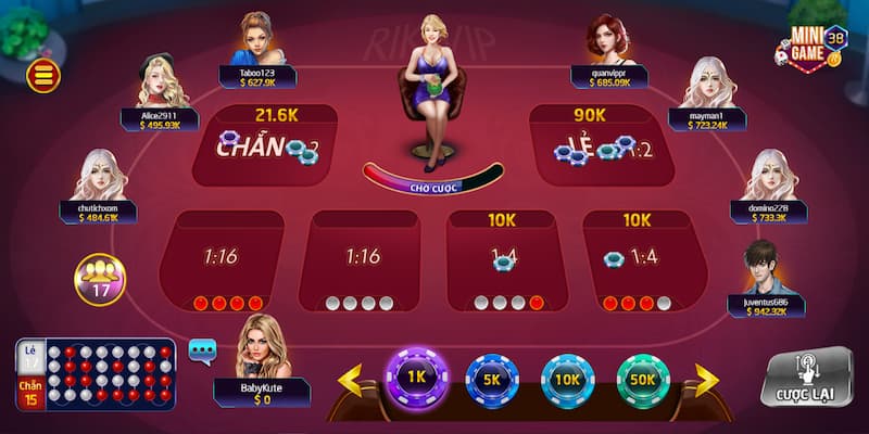 Hướng dẫn chơi game xóc đĩa đổi thưởng trên Rikvip